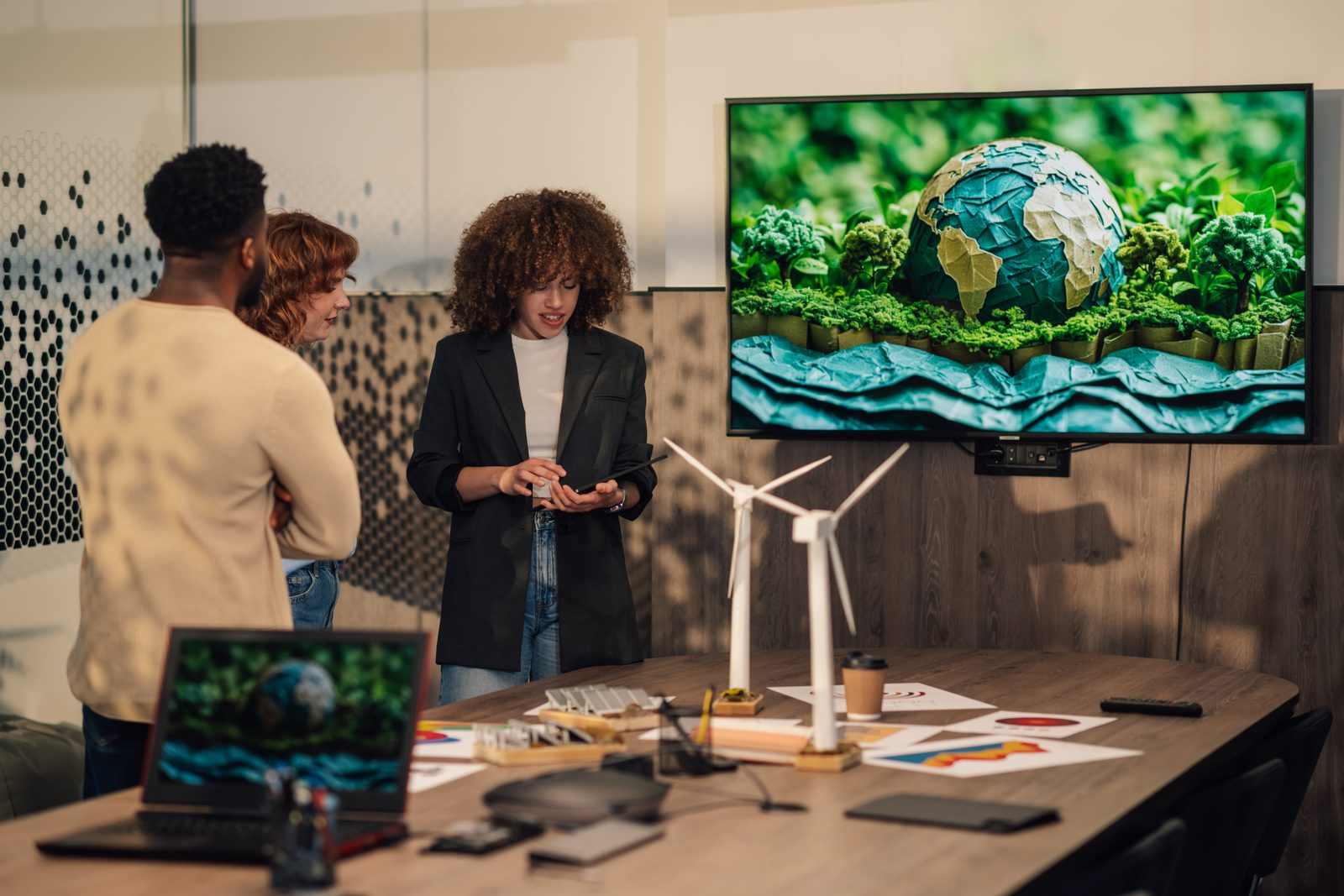 Commercial multi-screen TV service across Gauteng businesses